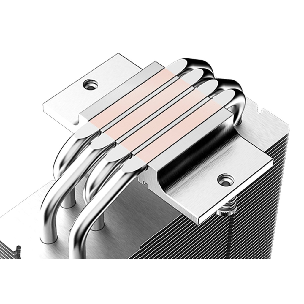 Кулер для процессора ID-Cooling SE-214-XT ARGB White - 3