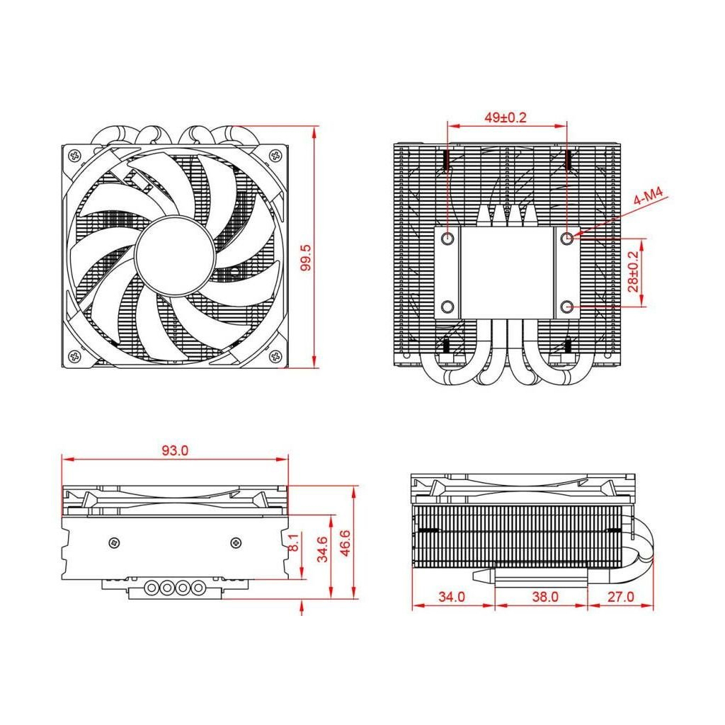 Кулер для процессора ID-Cooling IS-47S - 5