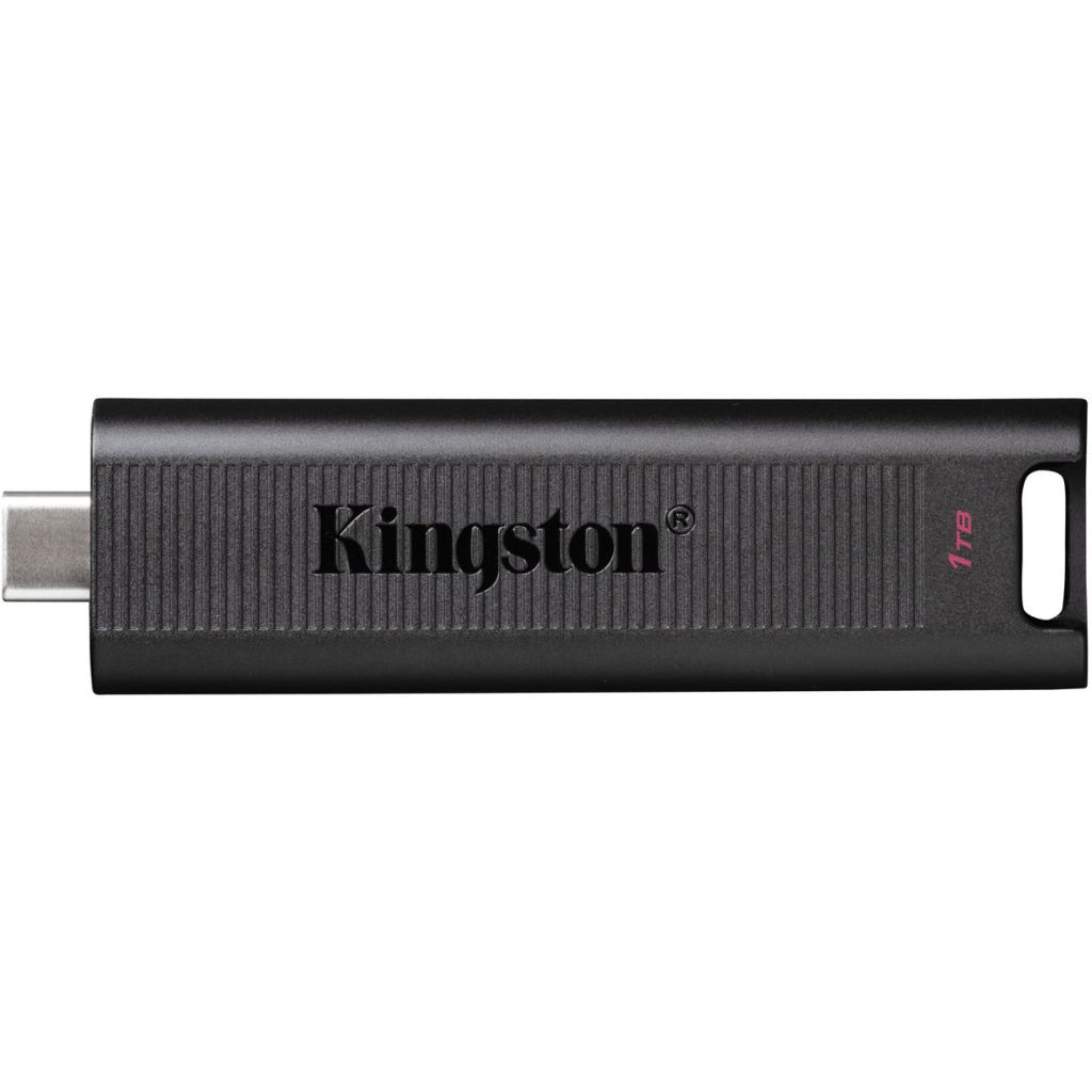 USB флеш накопитель Kingston USB-накопичувач 1TB DataTraveler Max USB 3.2 Gen 2 Type-C Black (DTMAX/1TB) - 1