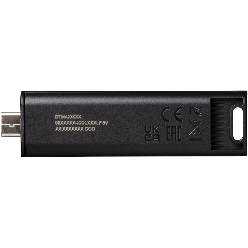 USB флеш накопитель Kingston USB-накопичувач 1TB DataTraveler Max USB 3.2 Gen 2 Type-C Black (DTMAX/1TB) - 6