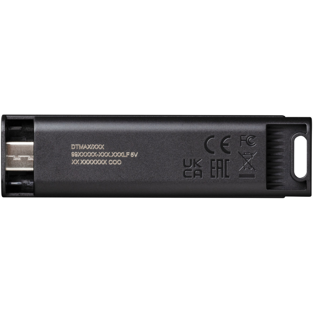 USB флеш накопитель Kingston USB-накопичувач 1TB DataTraveler Max USB 3.2 Gen 2 Type-C Black (DTMAX/1TB) - 7