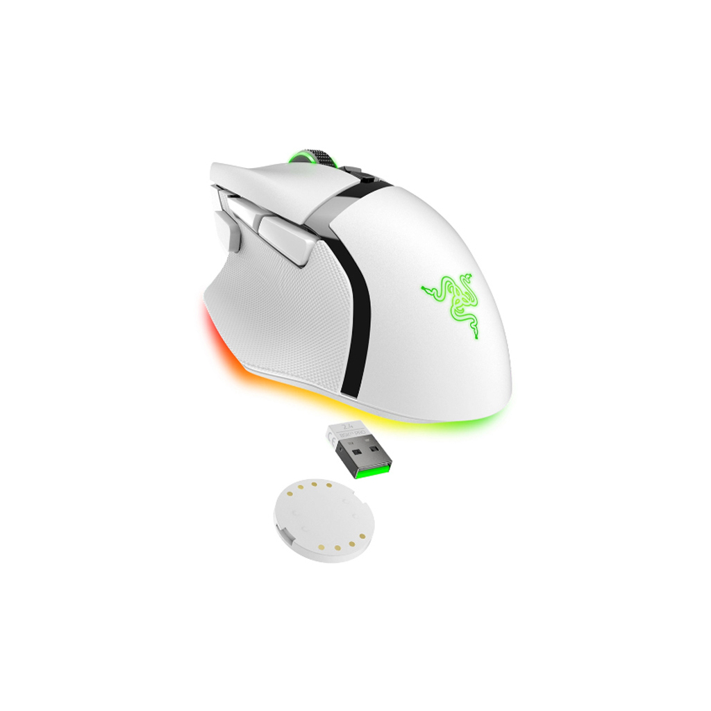 Мышка Razer Basilisk V3 PRO Wireless White (RZ01-04620200-R3G1) - 1