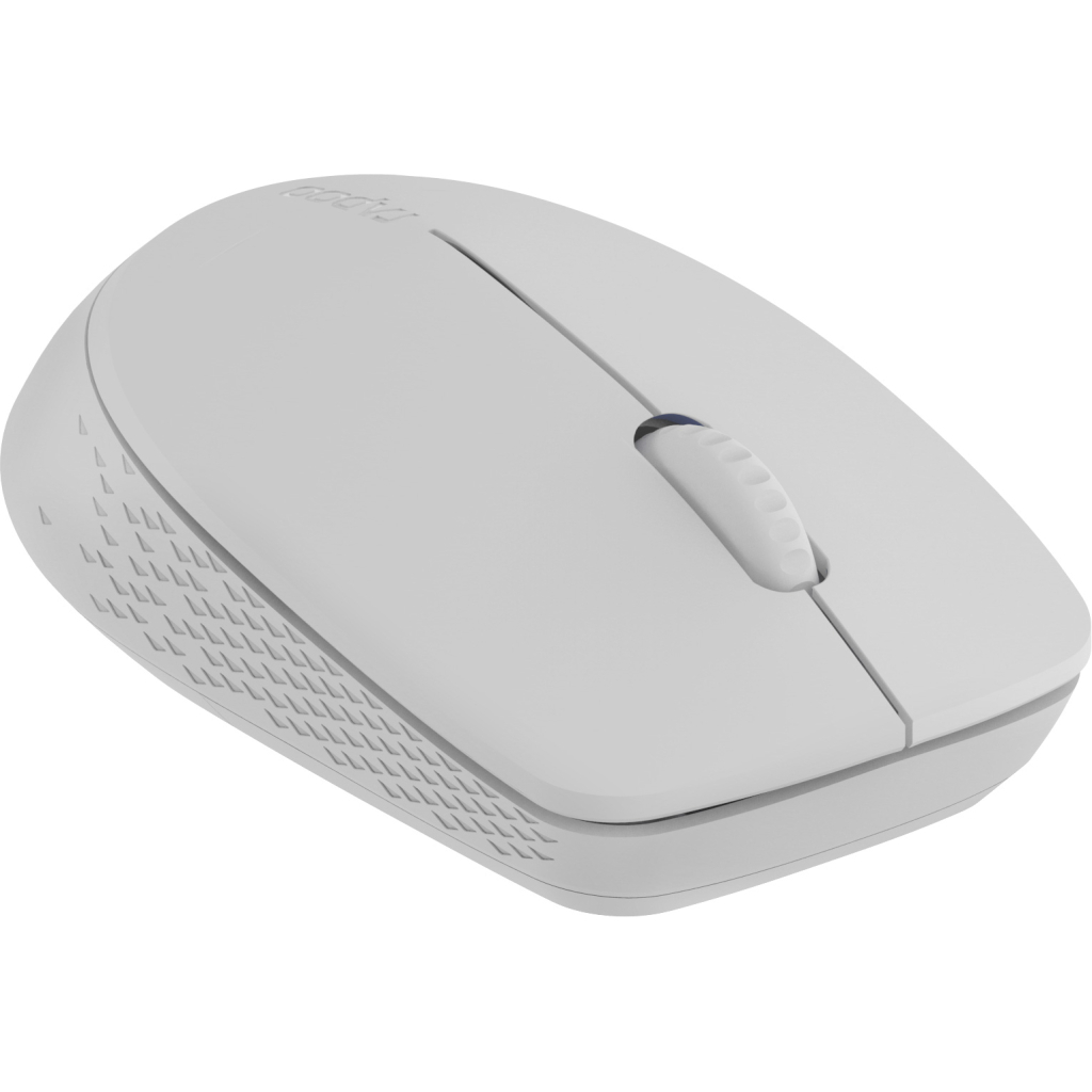 Мышка Rapoo M100 Silent Wireless Multi-mode Light Grey (M100 Light Grey) - 3