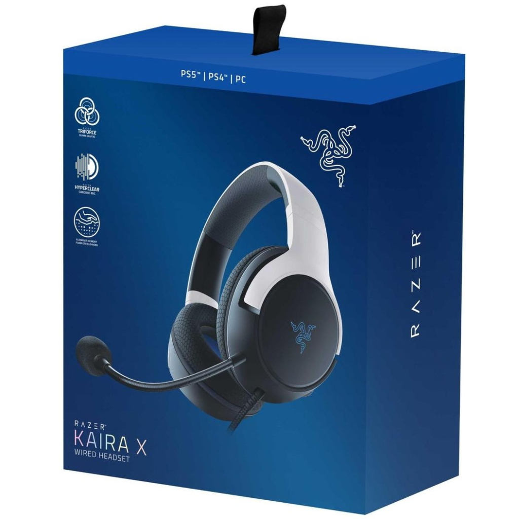 Наушники Razer Kaira X for PS5 White (RZ04-03970200-R3M1) - 3