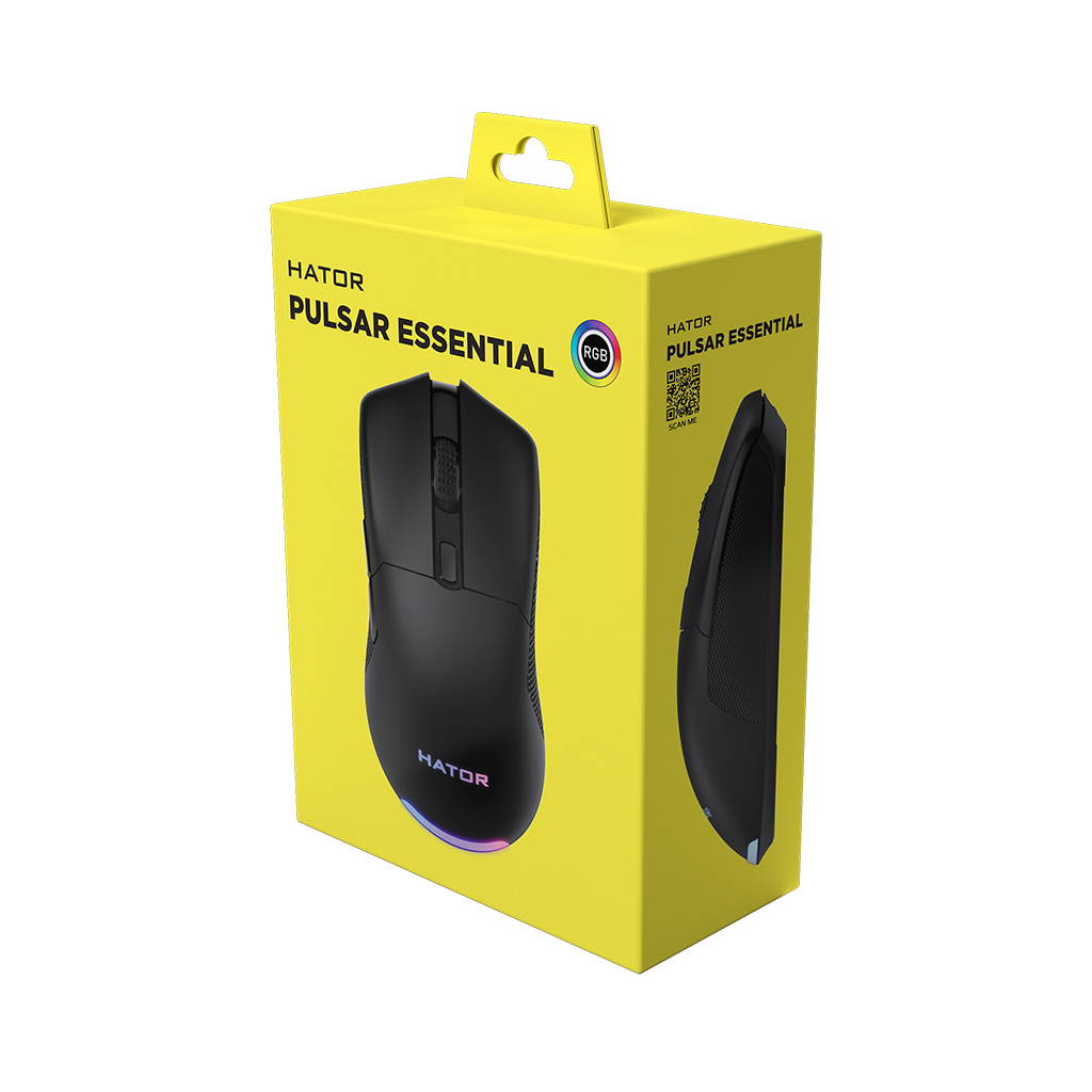 Мышка Hator Pulsar Essential USB Lilac (HTM-307) - 6