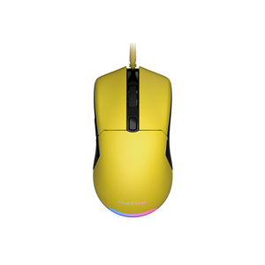 Мышка Hator Pulsar Essential USB Yellow (HTM-308)