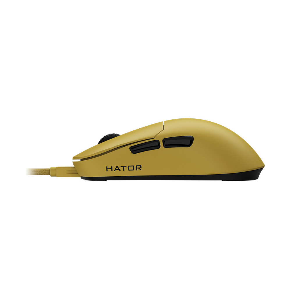 Мышка Hator Quasar Essential USB Yellow (HTM-402) - 4