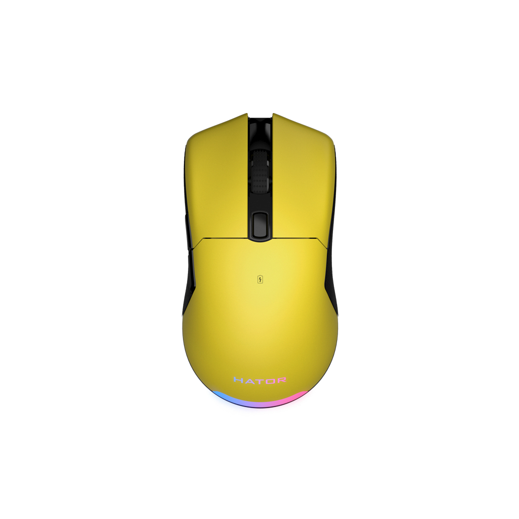 Мышка Hator Pulsar Wireless Yellow (HTM-318)