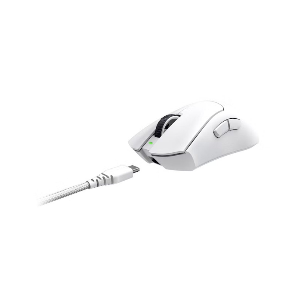 Мышка Razer DeathAdder V3 PRO Wireless White (RZ01-04630200-R3G1) - 4