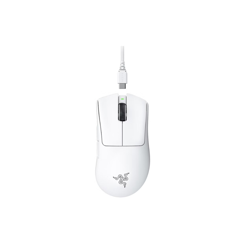 Мышка Razer DeathAdder V3 PRO Wireless White (RZ01-04630200-R3G1) - 5