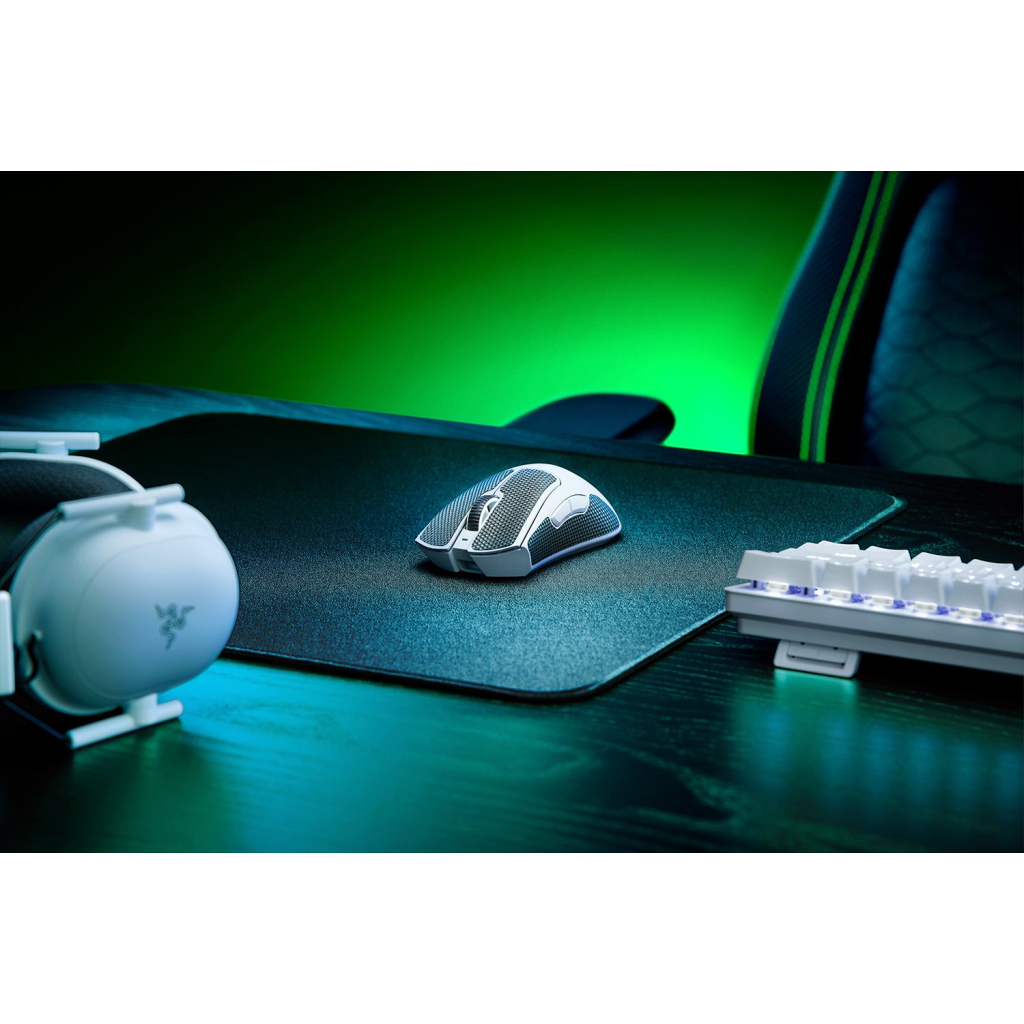 Мышка Razer DeathAdder V3 PRO Wireless White (RZ01-04630200-R3G1) - 9