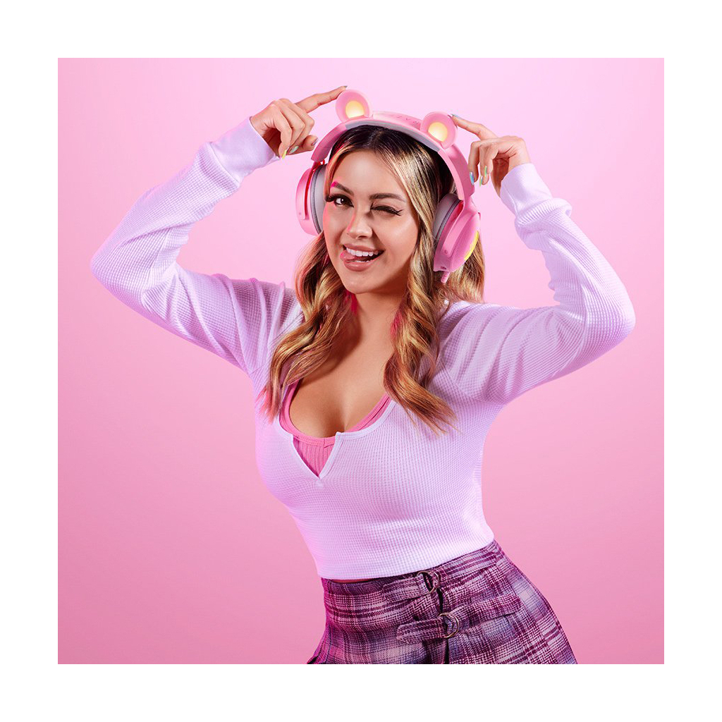 Наушники Razer Kraken Kitty V2 PRO Quartz (RZ04-04510200-R3M1) - 6