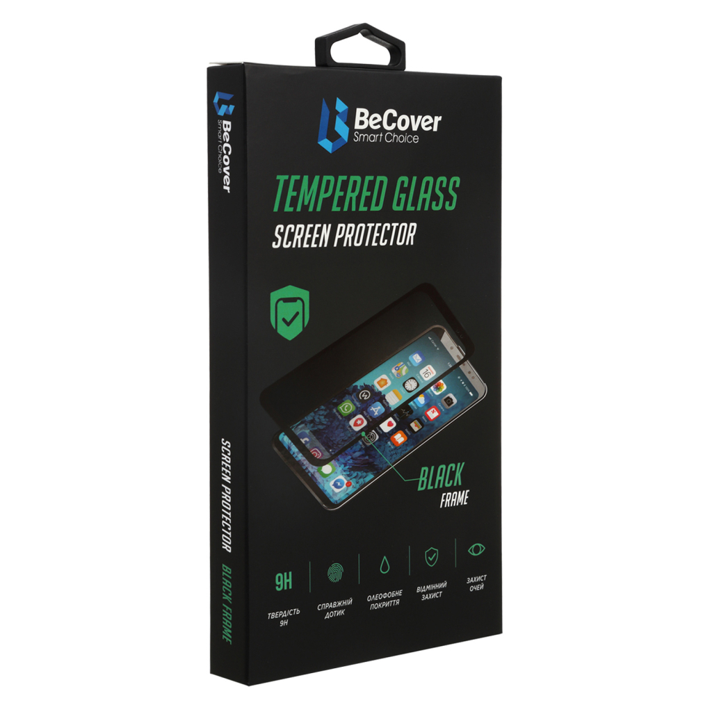 Стекло защитное BeCover Samsung Galaxy A32 5G SM-A326 Black (708251) - 3