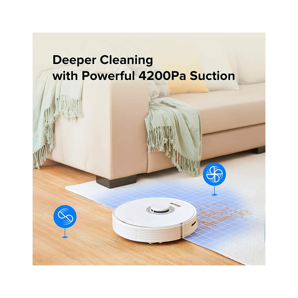 Пылесос Xiaomi RoboRock Vacuum Cleaner Q7 Max+ White (Q7MP02-00) - 6
