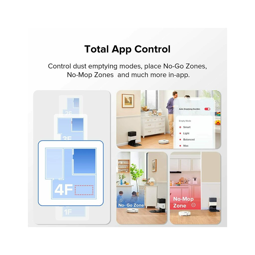 Пылесос Xiaomi RoboRock Vacuum Cleaner Q7 Max+ White (Q7MP02-00) - 7