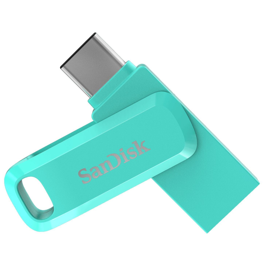 USB флеш накопитель SanDisk 128GB Ultra Dual Drive Go USB 3.1/Type C Green (SDDDC3-128G-G46G) - 3