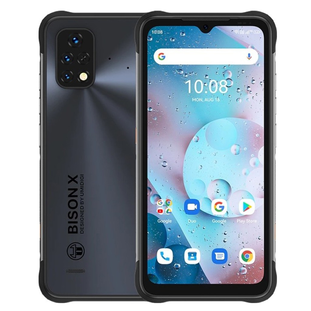 Мобильный телефон Umidigi Bison X10S NFC 4/64GB Dual Sim Storm Gray_ (Bison X10S NFC 4/64GB Storm Gray_) - 6 Мобильный телефон Umidigi Bison X10S NFC 4/64GB Dual Sim Storm Gray_ (Bison X10S NFC 4/64GB Storm Gray_) - 6