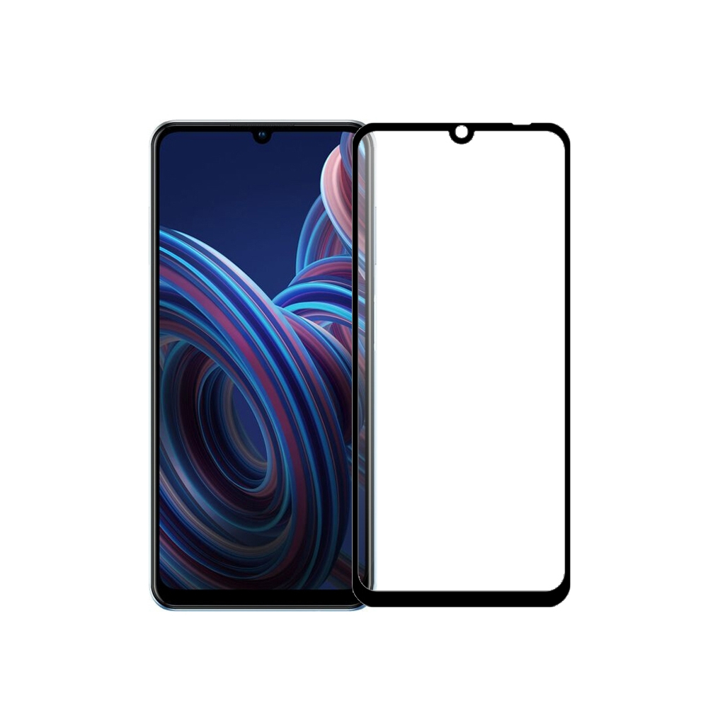 Стекло защитное Armorstandart Full Glue ZTE Blade A72 Black (ARM65503) - 1