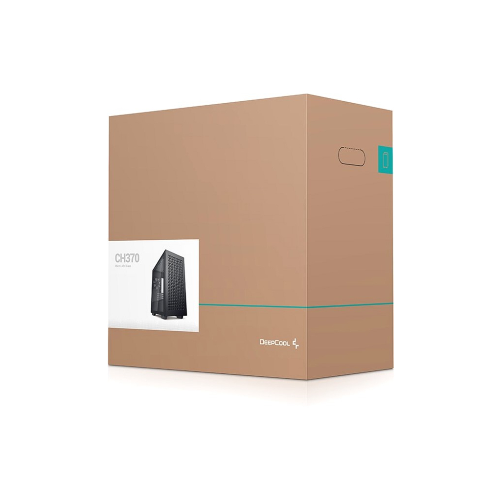 Корпус Deepcool CH370 Black (R-CH370-BKNAM1-G-1) - 3