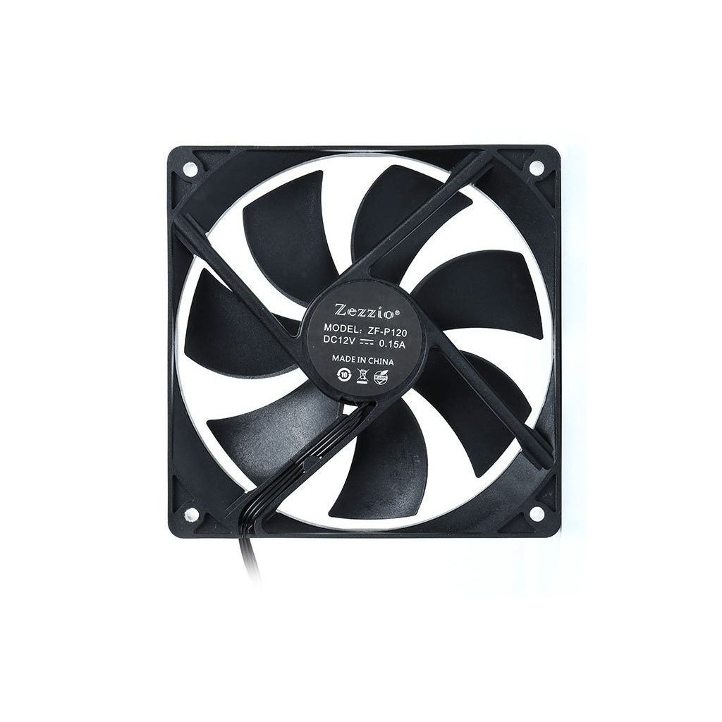 Кулер для корпуса Zezzio ZF-P120 2pin - 1