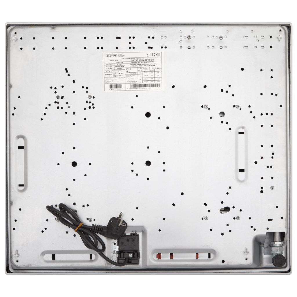 Варочная поверхность Eleyus MAGIA 60 WH CTF - 10 Варочная поверхность Eleyus MAGIA 60 WH CTF - 10