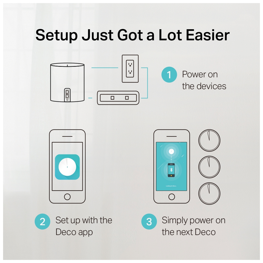 Маршрутизатор TP-Link DECO-X60-3-PACK - 5 Маршрутизатор TP-Link DECO-X60-3-PACK - 5