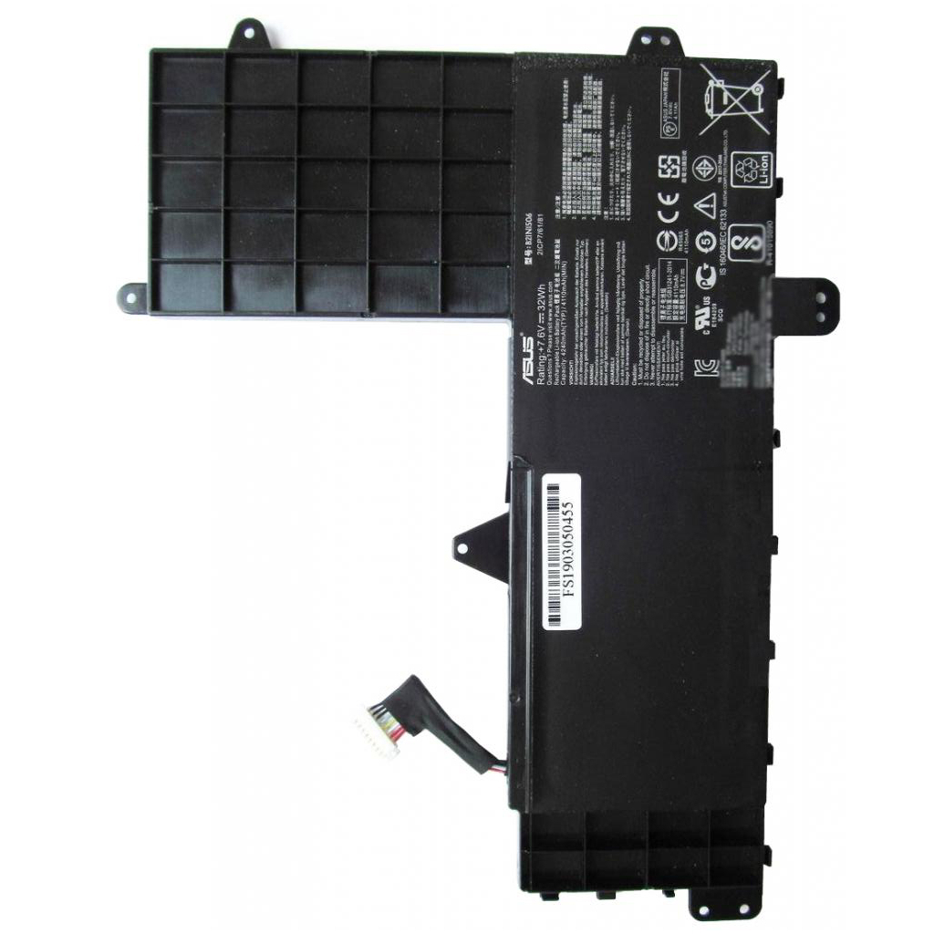Аккумулятор для ноутбука ASUS E502 B21N1506, 4240mAh (32Wh), 2cell, 7.6V, Li-ion (A47729) - 1