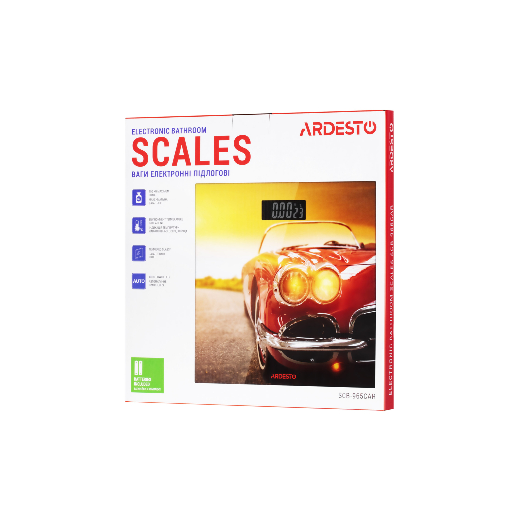 Весы напольные Ardesto SCB-965CAR - 5