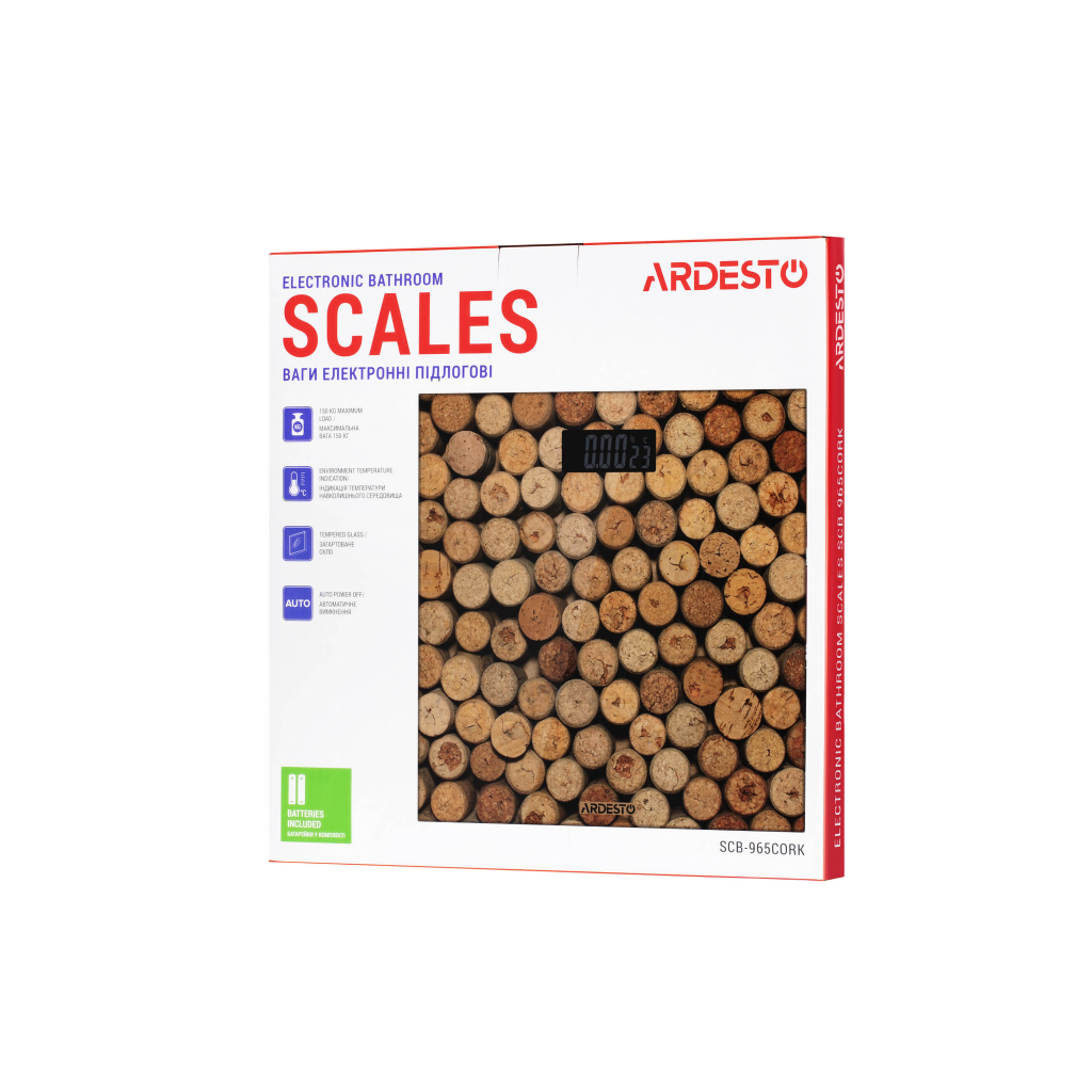 Весы напольные Ardesto SCB-965CORK - 5