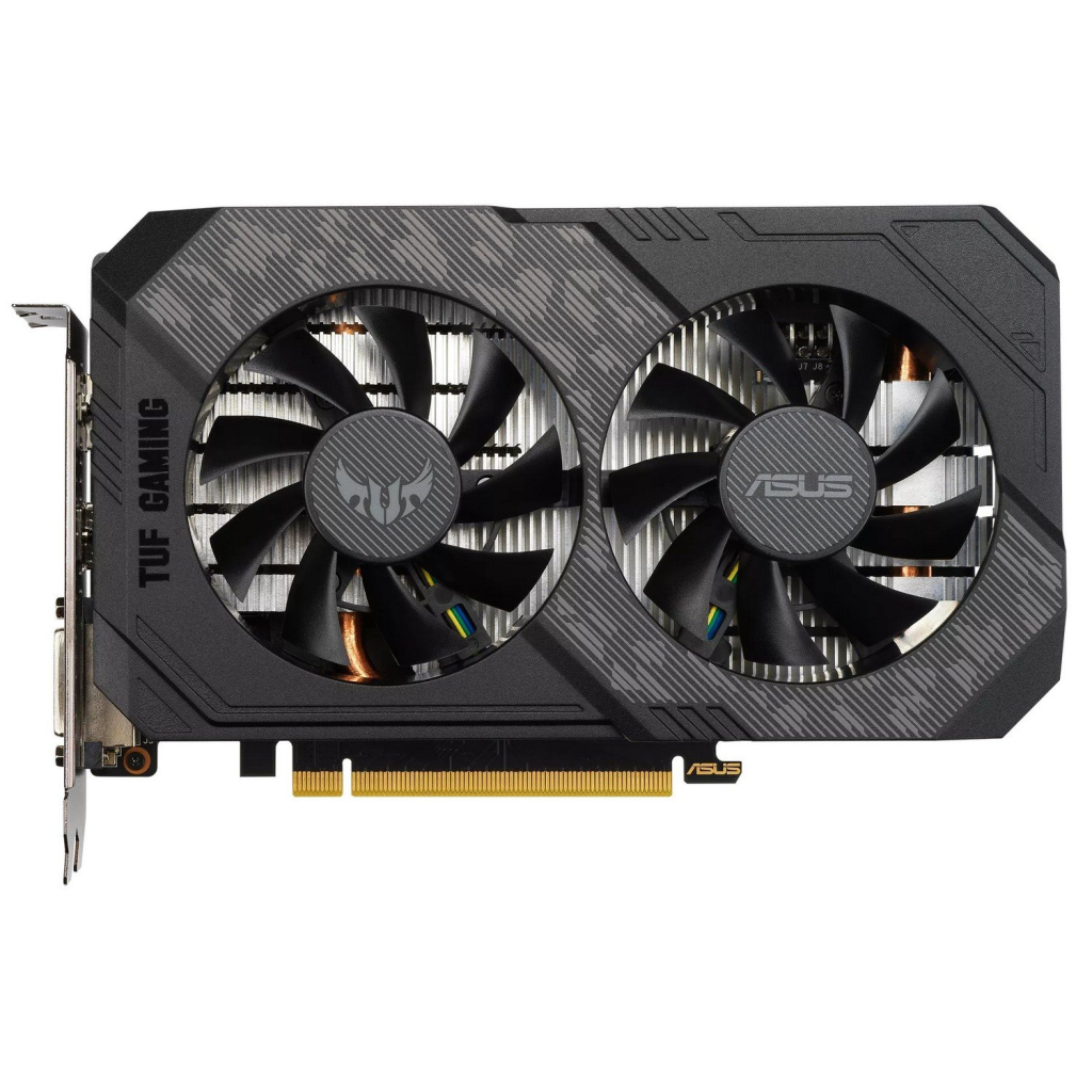 Видеокарта ASUS GeForce GTX1650 4096Mb TUF OC D6 P V2 GAMING (TUF-GTX1650-O4GD6-P-V2-GAMING) - 1