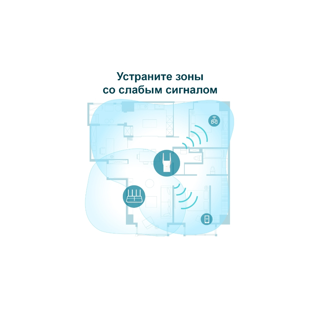 Ретранслятор TP-Link RE605X - 6 Ретранслятор TP-Link RE605X - 6
