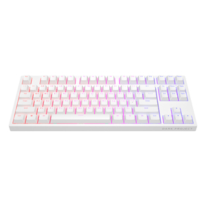 Клавиатура Dark Project One KD87A PBT Mechanical Gateron Yellow White (DPO-KD-87A-104100-GYL)
