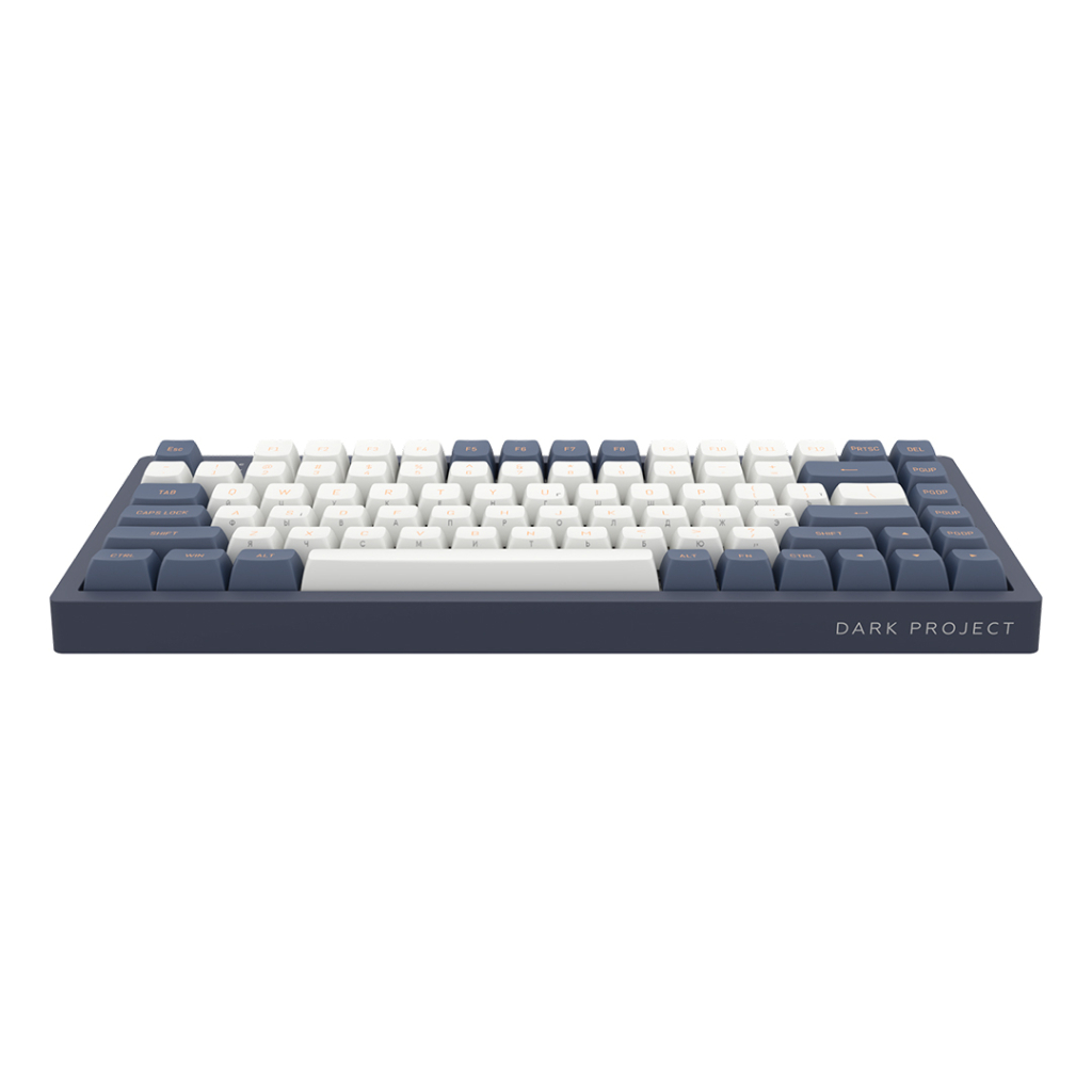 Клавиатура Dark Project KD83A PBT Mechanical G3ms Sapphire Blue/White (DP-KD-83A-004500-GMT) - 5