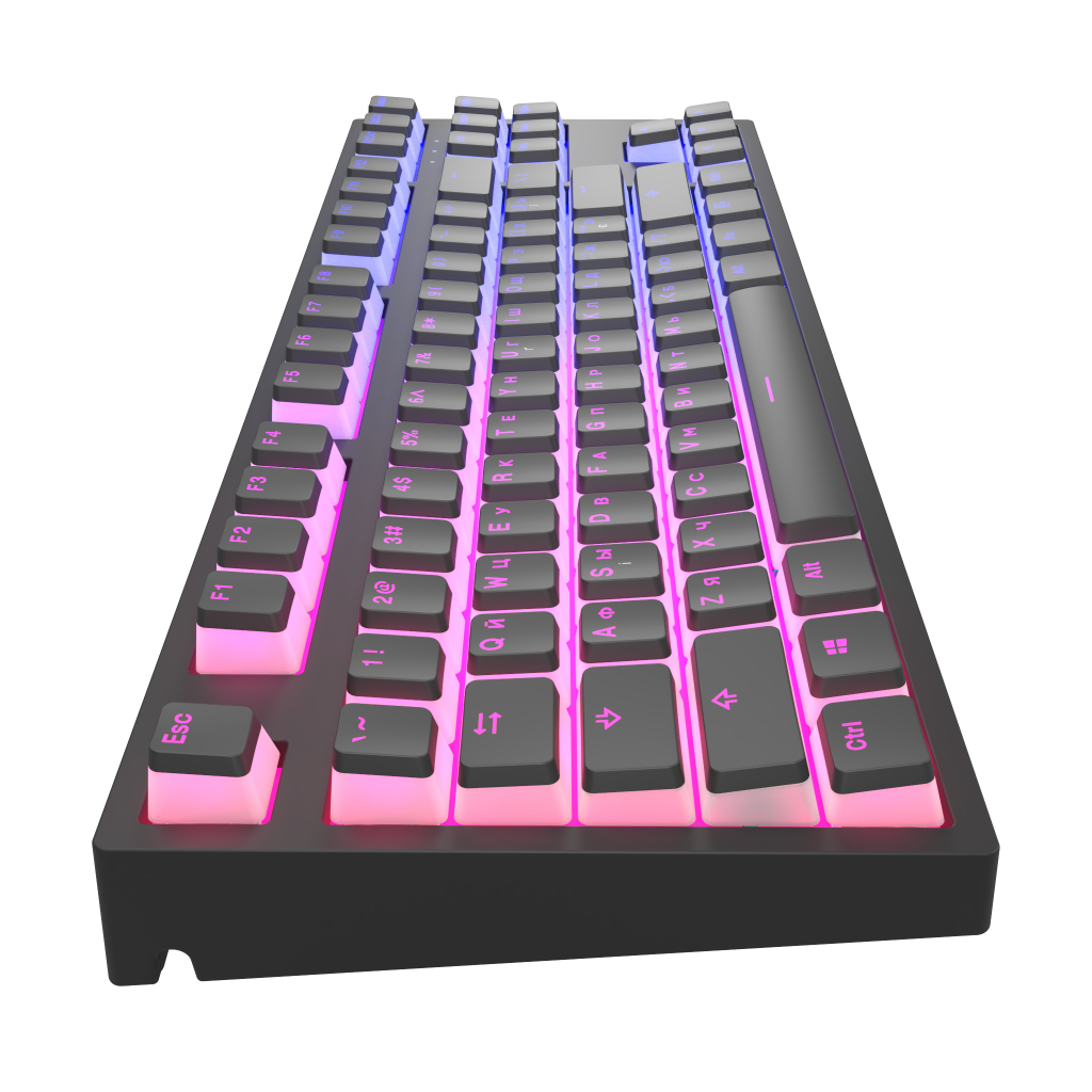 Клавиатура Dark Project KD87A PBT Mechanical Gateron Cap Teal Black (DP-KD-87A-007700-GTC) - 3