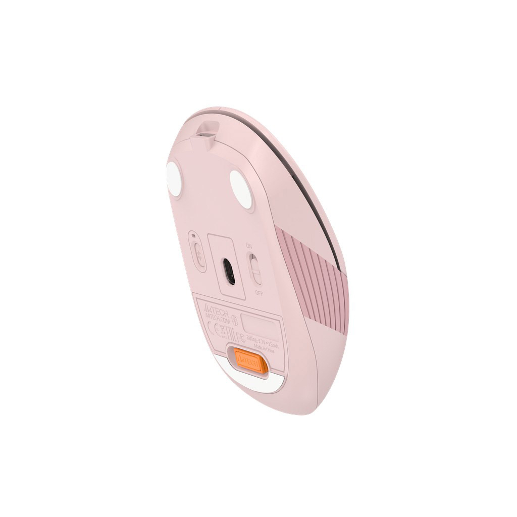 Мышка A4Tech FB10C Wireless/Bluetooth Pink (FB10C Pink) - 8