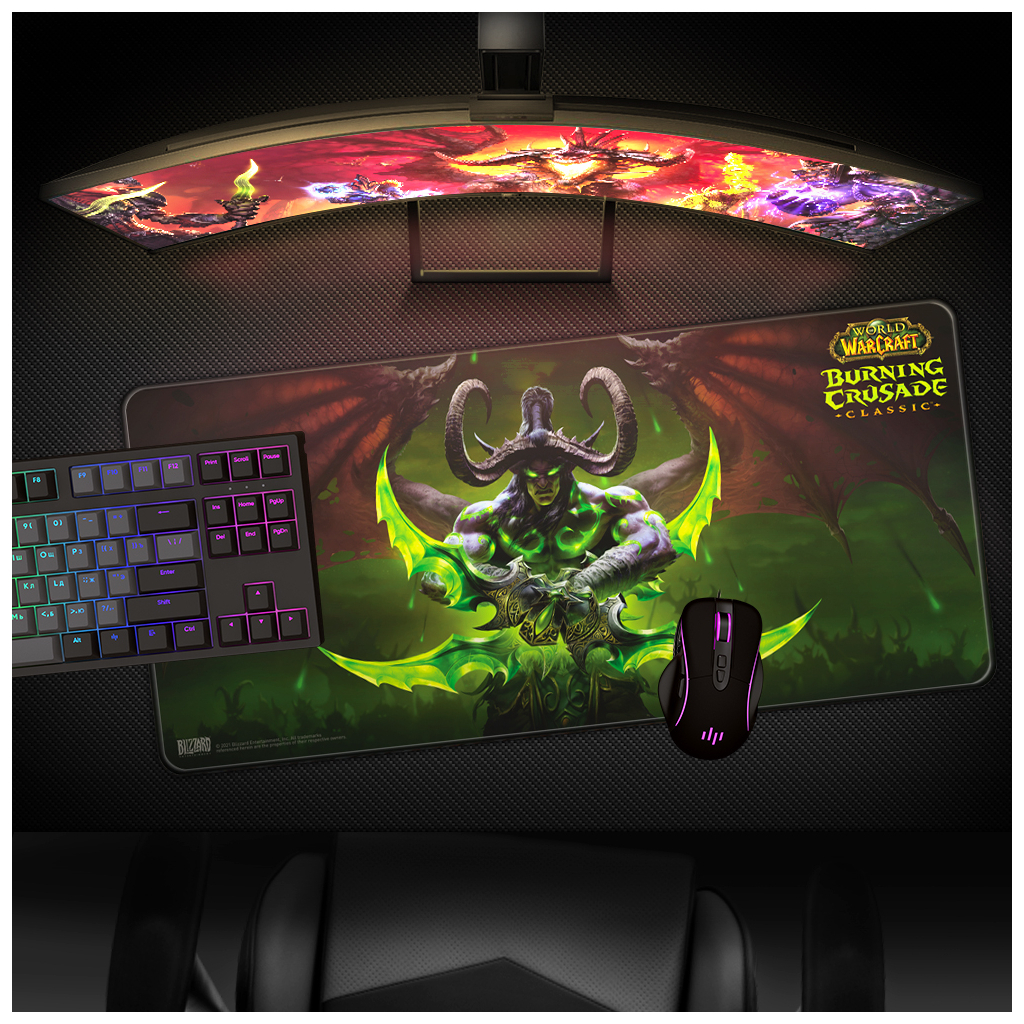Коврик для мышки Blizzard World of WarCraft Burning Crusade Illidan 0 XL (FBLMPWOWILLID21XL) - 2
