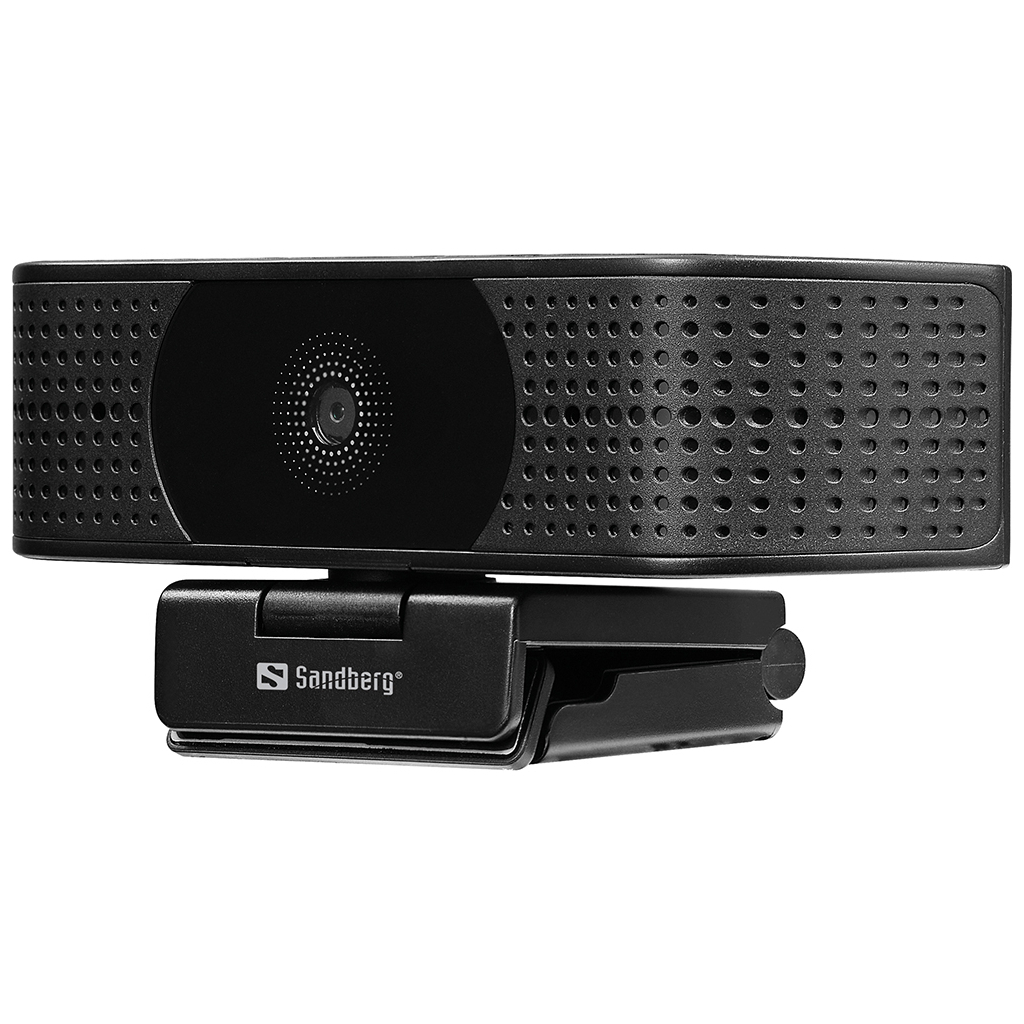 Веб-камера Sandberg Webcam Pro Elite 4K UHD (IMX258) Autofocus USB-A/USB-C Black (134-28) - 1