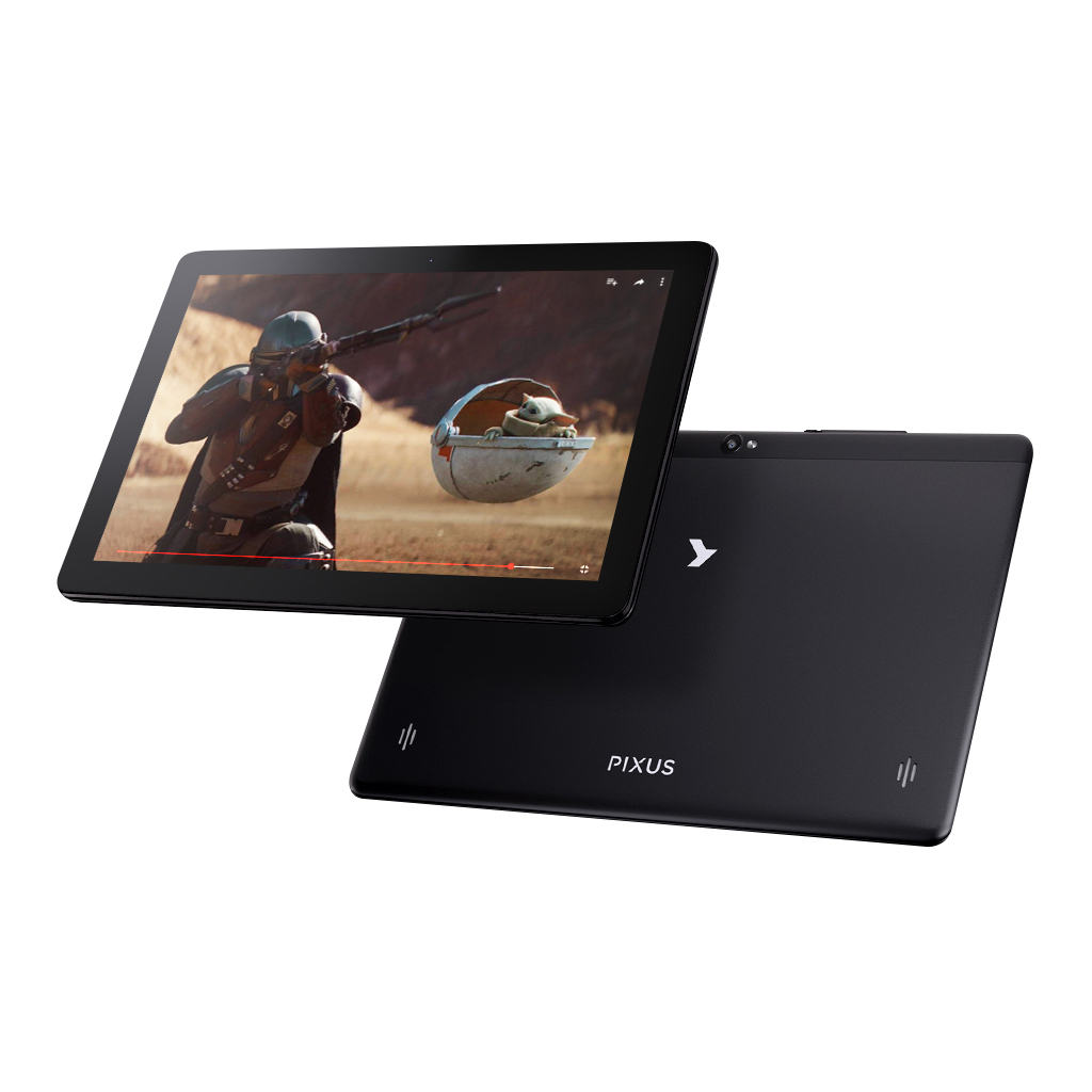 Планшет Pixus Sprint 10.1", 2/32ГБ, 3G, GPS, metal, black (4897058531497) - 3