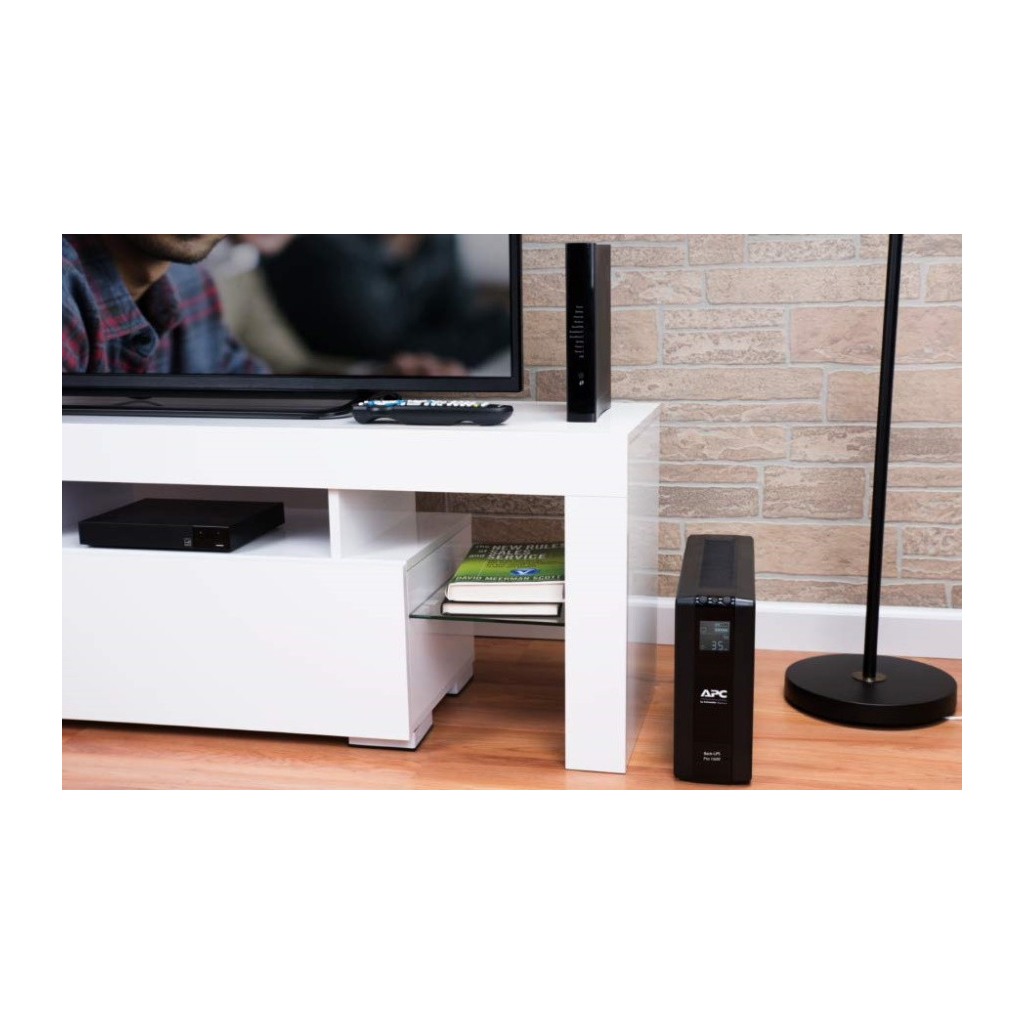 Источник бесперебойного питания APC Back-UPS Pro BR 1600VA, LCD (BR1600MI) - 4