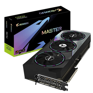 Видеокарта GIGABYTE GeForce RTX4080 16Gb AORUS MASTER (GV-N4080AORUS M-16GD)