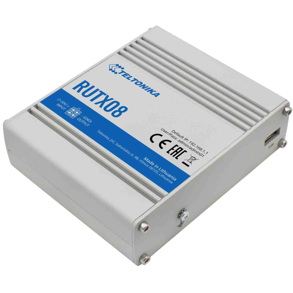 Маршрутизатор Teltonika NET ROUTER 1000M 4PORT/RUTX08 TELTONIKA (RUTX08000000) - 1