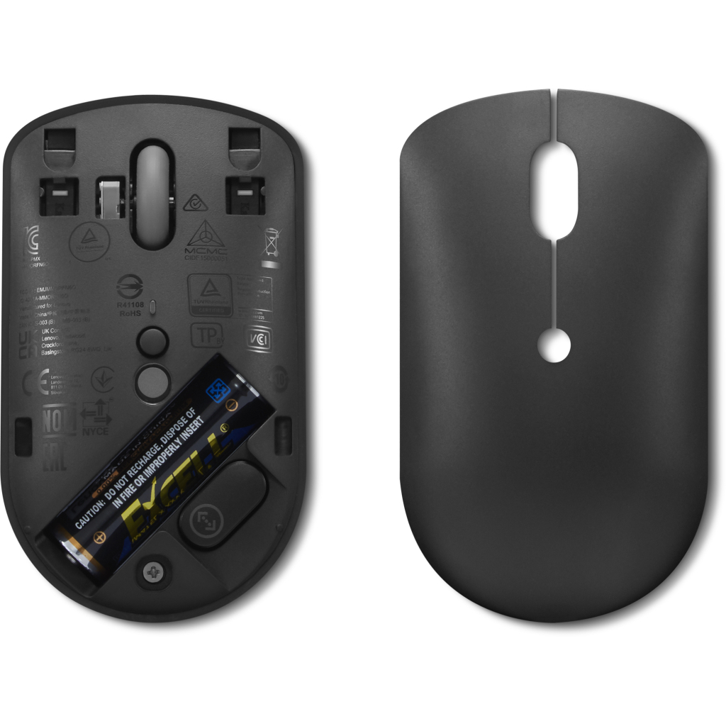 Мышка Lenovo 400 USB-C Wireless Black (GY51D20865) - 5