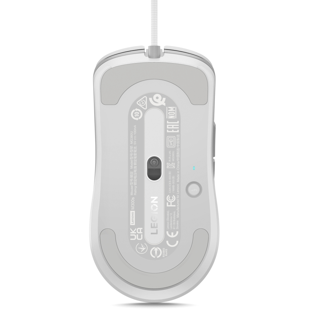 Мышка Lenovo Legion M300s RGB White (GY51H47351) - 6