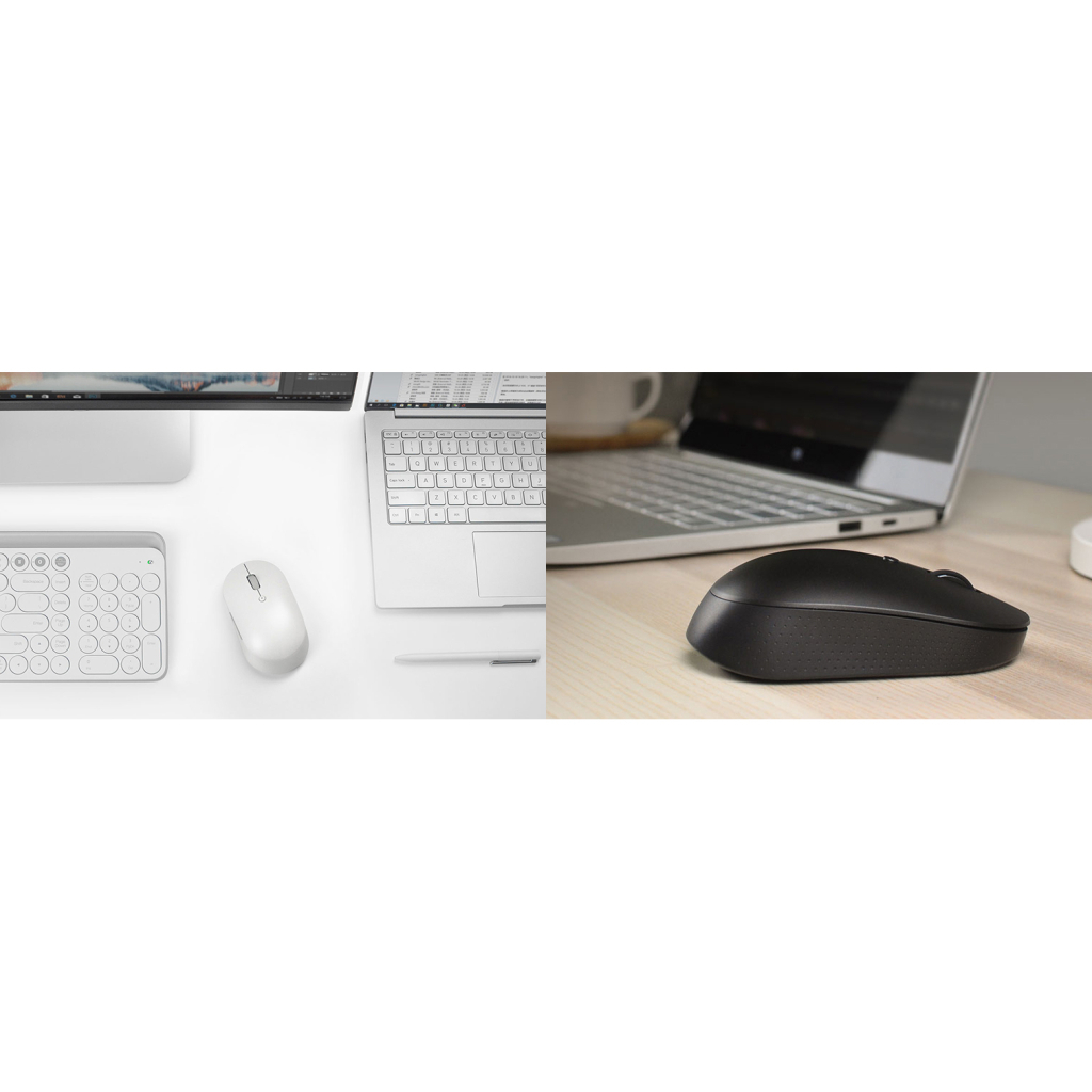 Мышка Xiaomi Mi Dual Mode Wireless Silent Edition White (HLK4040GL) - 8