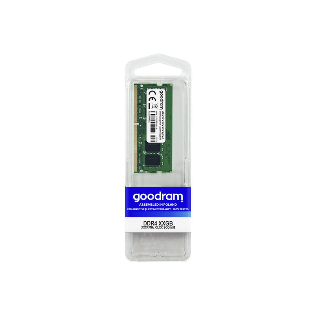 Модуль памяти для ноутбука SoDIMM DDR4 32GB 2666 MHz Goodram (GR2666S464L19/32G) - 1
