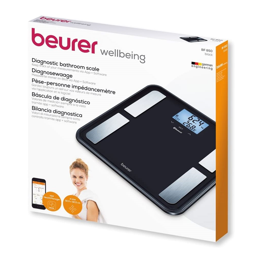 Весы напольные Beurer BF 850 black - 8