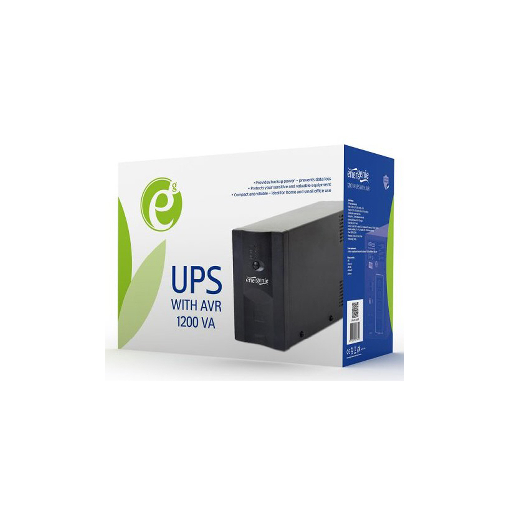 Источник бесперебойного питания EnerGenie UPS-PC-1202AP 1200VA (UPS-PC-1202AP) - 4