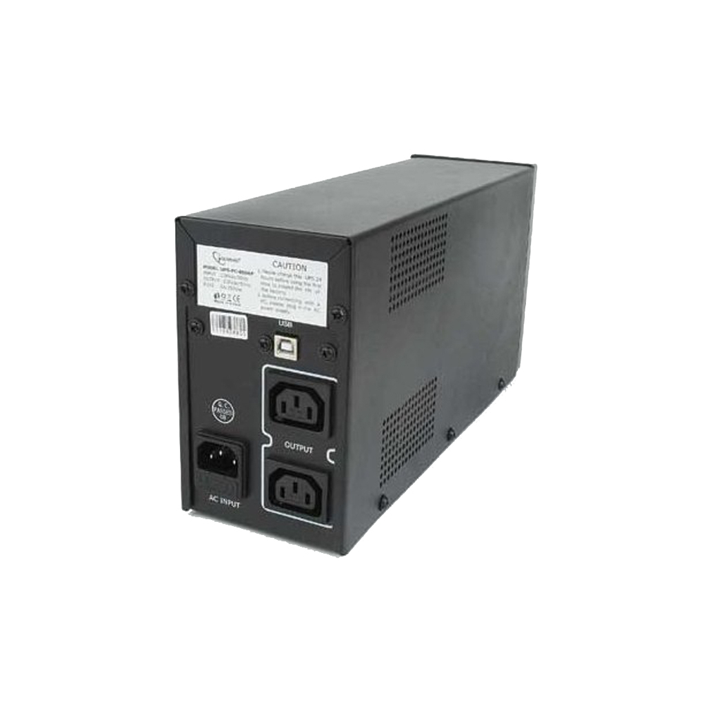 Источник бесперебойного питания EnerGenie UPS-PC-850AP 850VA (UPS-PC-850AP) - 1