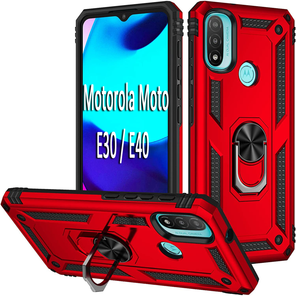 Чехол для моб. телефона BeCover Military Motorola Moto E30 / E40 Red (708185)