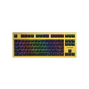 Клавиатура Hator Skyfall TKL PRO Wireless Yellow (HTK-668)